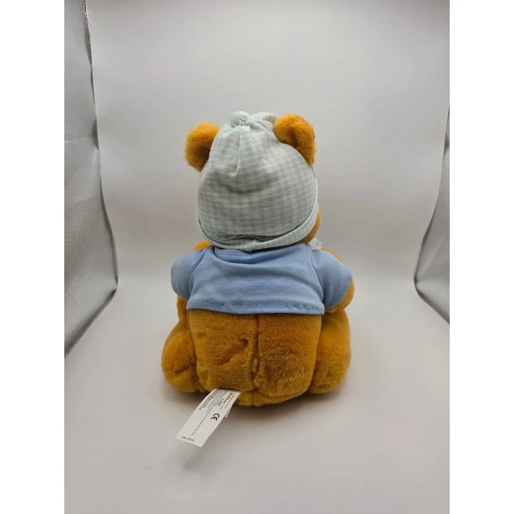 Disney Winnie the Pooh Its A Boy Blue Plush Picture Frame Nursery Decor 11in